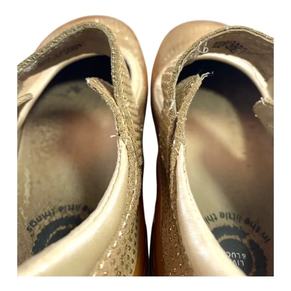 Livie And Luca Gemma Sparkle Pebble Gold Glitter Mary Jane Size 11 Flat Shoes